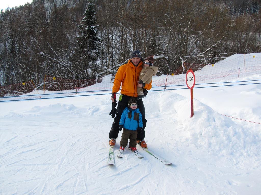 Les hommes au skis 2012